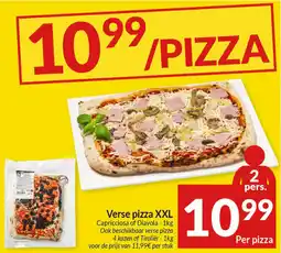 Intermarché Verse pizza XXL aanbieding