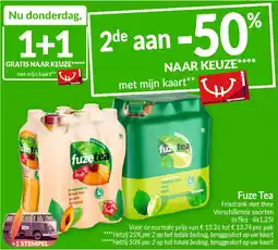 Intermarché Fuze Tea aanbieding