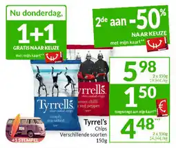 Intermarché Tyrrel's Chips aanbieding