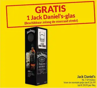 Intermarché Jack Daniel's aanbieding