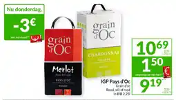 Intermarché IGP Pays d'Oc aanbieding