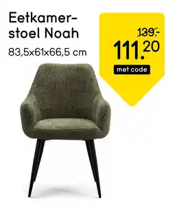 Leen Bakker Eetkamerstoel Noah aanbieding