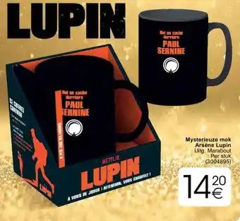 Cora Lupin Mysterieuze mok Arsene Lupin aanbieding