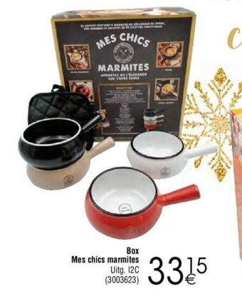 Cora Box Mes chics marmites aanbieding
