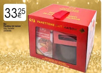 Cora Box Panettone fait maison aanbieding