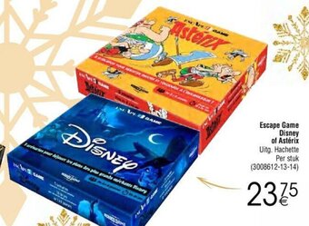 Cora Escape Game Disney of Asterix aanbieding