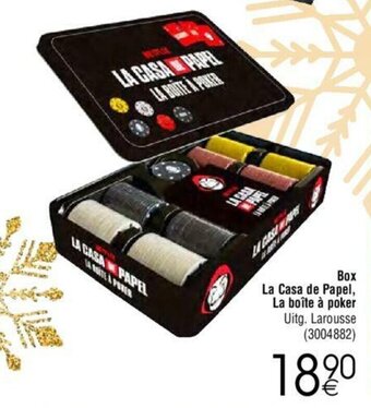 Cora Box La Casa de Papel, La boite a poker aanbieding