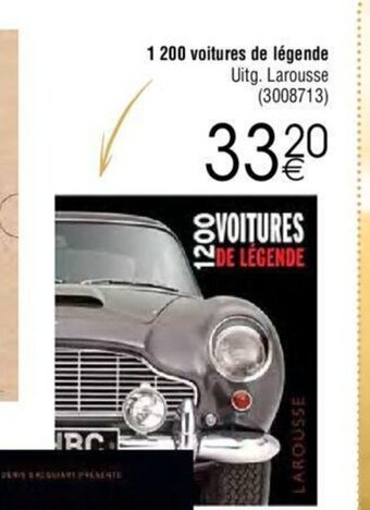 1 200 voitures de legende
