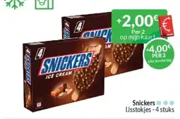 Intermarché Snickers aanbieding