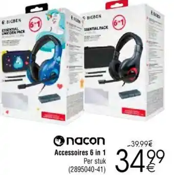 Cora Onacon Accessoires 6 in 1 aanbieding