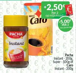 Intermarché Pacha Instant , Super of Caro Instant aanbieding