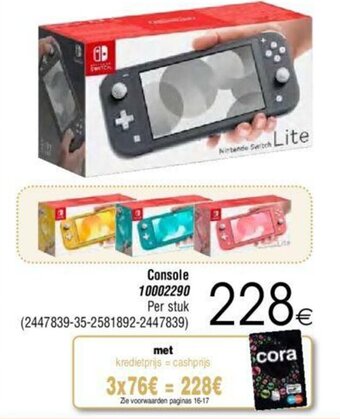 Cora Console 10002290 aanbieding