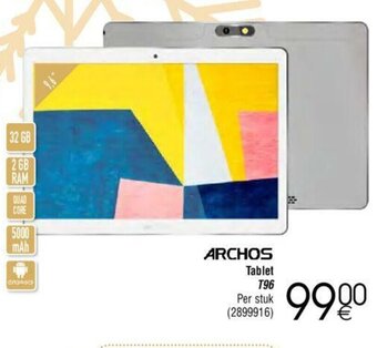 Cora Archos Tablet T96 aanbieding