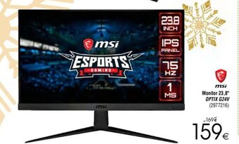 Cora Msi Monitor 23.8" Optix G24V aanbieding