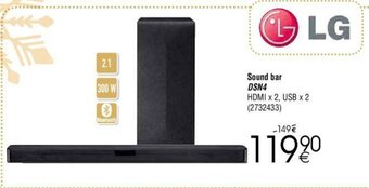 Cora LG Sound bar DSN4 aanbieding