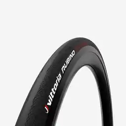 Decathlon Raceband tubeless ready vouwband Vittoria Rubino IV 700x32 zwart aanbieding