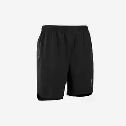 Decathlon Zaalvoetbalshort voor heren zwart aanbieding