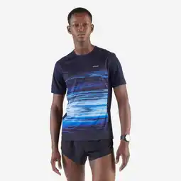 Decathlon Ademend hardloop T-shirt voor heren blauw aanbieding