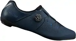 Decathlon SHIMANO Racefiets - Fietsschoenen RC302, marine aanbieding