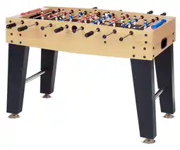 Decathlon F-3 Maple Voetbaltafel - Inklapbaar - Doorlopende stangen aanbieding