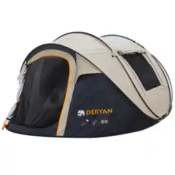 Decathlon Deryan Pop-Up Camping tent - 1 second Pop up system - 5000MM aanbieding