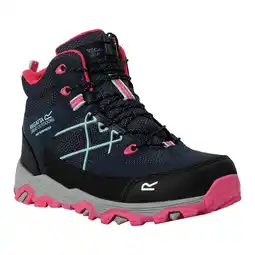 Decathlon Kinderen/Kinderen Samaris III Wandelschoenen (Marine/Roze toverdrank) aanbieding