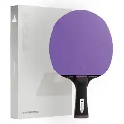 Decathlon Tafeltennisbat JOOLA WHITE INFINITY CARBON aanbieding