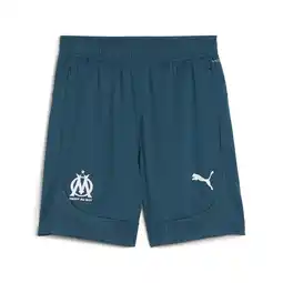 Decathlon Olympique de Marseille trainingsshort voor heren PUMA Ocean Tropic White Blue aanbieding