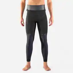 Decathlon Herenbroek voor harpoenvissen neopreen 5 mm SPF 900 zwart aanbieding