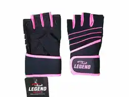 Decathlon Fitness Handschoenen Dames Roze Legend Grip aanbieding