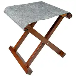 Decathlon Vouwkruk Brentford Retro campingkruk hout 100 kg aanbieding