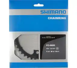 Decathlon Shimano Ultegra 6800 Kettingblad 53T voor Dubbel Systeem aanbieding