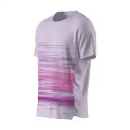 Decathlon Ademend hardloop T-shirt voor heren roze paars aanbieding