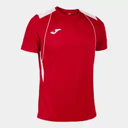 Decathlon Joma Championship Sport T-shirt Rood-Wit XL Heren aanbieding