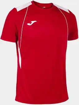 Decathlon Joma Championship Sport T-shirt Rood-Wit XL Heren aanbieding