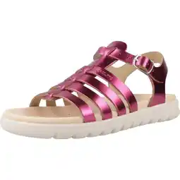 Decathlon Sandalen Geox Model J S. Soleima G.b - Metal.lea Kleur Roze aanbieding
