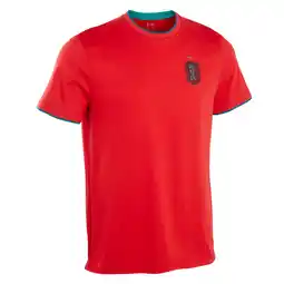Decathlon VOETBALSHIRT VOOR VOLWASSENEN PORTUGAL FF100 2024 aanbieding