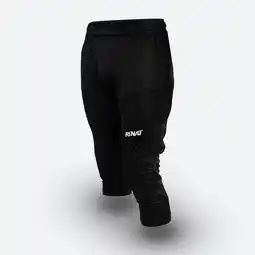Decathlon Keepersbroek Volwassen Rinat 3/4 Moya Zwart aanbieding