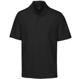 Decathlon Greg Norman Performance Micro Pique Golf Polo Zwart aanbieding