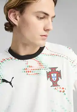 Decathlon Portugal 2025 uitshirt voor heren PUMA White Black aanbieding
