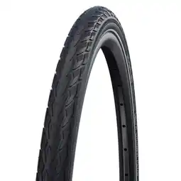 Decathlon Schwalbe Delta Cruiser Plus PunctureGuard 26 Inch - Zwart met Reflectie aanbieding