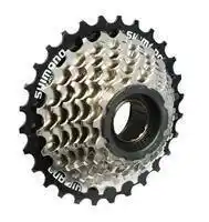 Decathlon Shimano 7 Versnellingen Pion 14-28 Tanden EMFTZ5007428 aanbieding