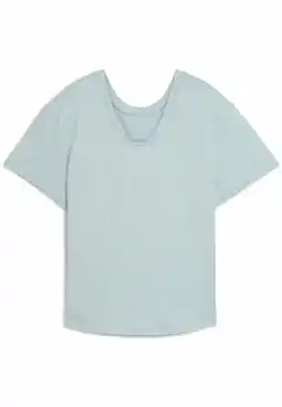 Decathlon MOVE CLOUDSPUN T-shirt met losse pasvorm voor dames PUMA Modern Mint Green aanbieding
