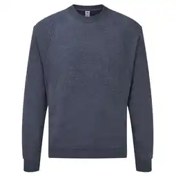 Decathlon Uniseks Klassiek Raglan Sweatshirt voor volwassenen (Heide-Marine) aanbieding