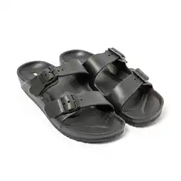 Decathlon BRASILERAS Sandalen Unisex Zwart Rubber Zool Sandalen aanbieding