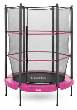 Decathlon Trampoline Junior - 140 cm - Rond Roze aanbieding
