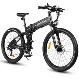 Decathlon SAMEBIKE LO26-II-FT-YD Opvouwbare elektrische fiets 26 48V14AH accu aanbieding