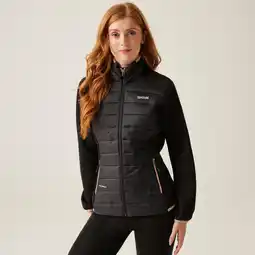 Decathlon Gevulde Jas Hiking Dames Clumber V Hybrid Quilted aanbieding