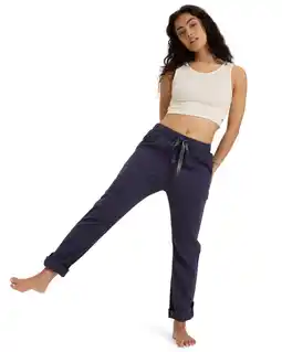 Decathlon De zeekust elastische linnen broek voor vrouwen surf aanbieding