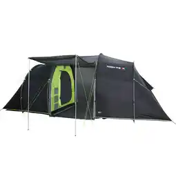 Decathlon Tunneltent Tauris 4 persoons camping groepstent familietent vestibule aanbieding